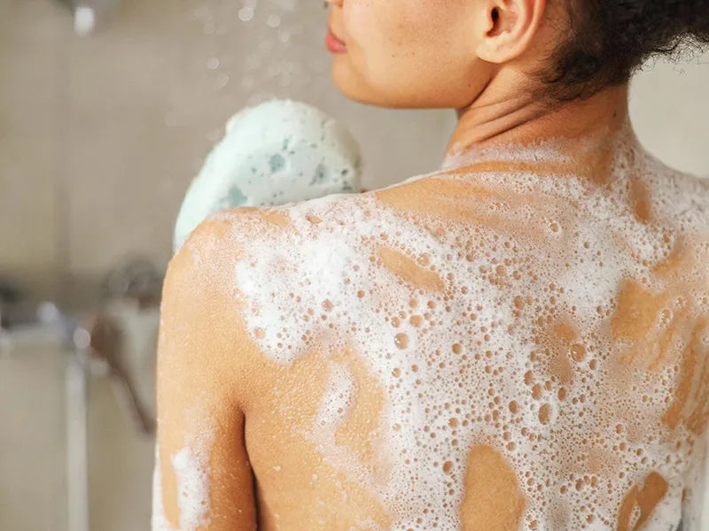 How to Wash Your Back Properly in the Shower