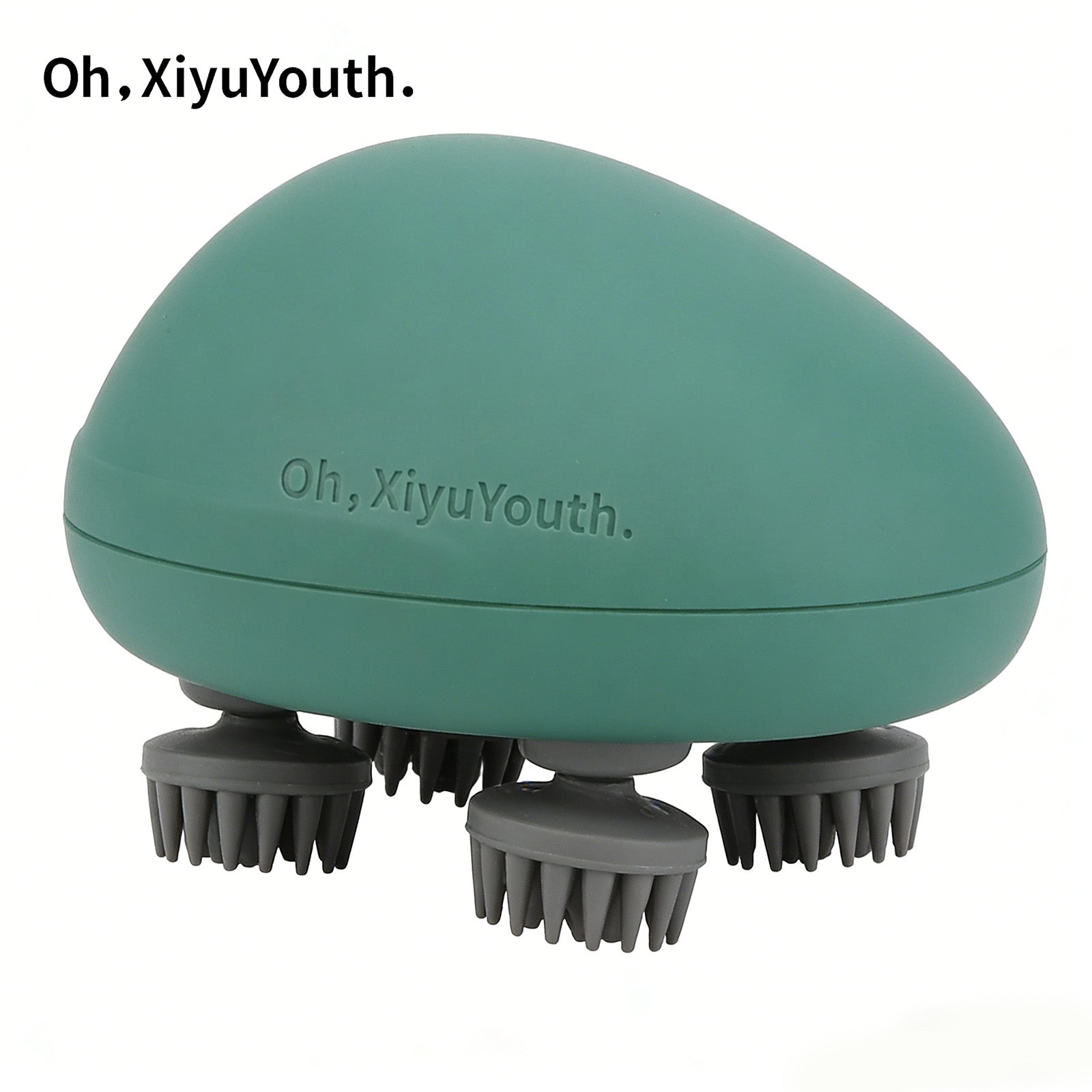 Oh,XiyuYouth. Electric Body Massager & Itch Reliever | 4-Claw Deep Tissue Scratching | Portable Cordless Head & Back Scratcher for Quick Relief | Ergonomic Anti-Itch Device