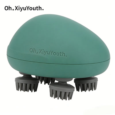 Oh,XiyuYouth. Electric Body Massager & Itch Reliever | 4-Claw Deep Tissue Scratching | Portable Cordless Head & Back Scratcher for Quick Relief | Ergonomic Anti-Itch Device