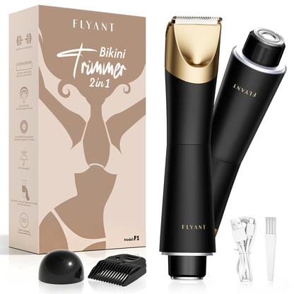 HiBig 2 in 1 Bikini Trimmer for Women