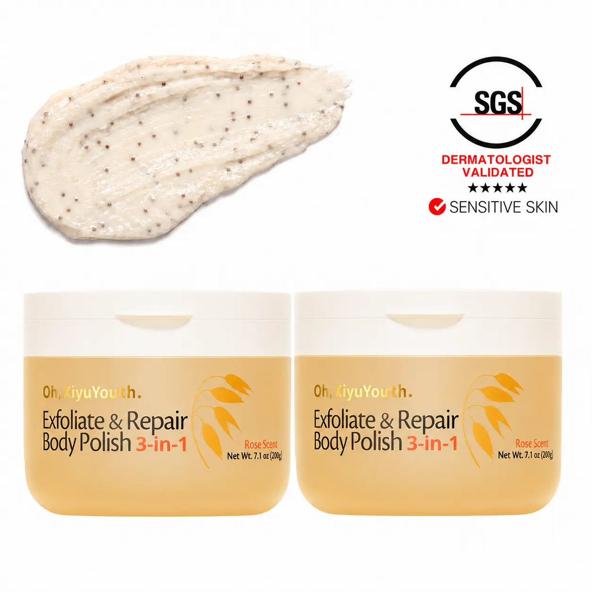 Oh_XiyuYouth_Sensitive_Skin_Exfoliate_Repair_3-in-1_Body_Scrub_200g_2_Jars