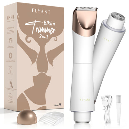 HiBig 2 in 1 Bikini Trimmer for Women